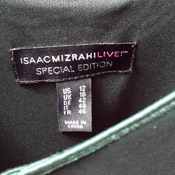 Issac Mizrahi Live! Velvet and lace dress - Picture 2 of 3